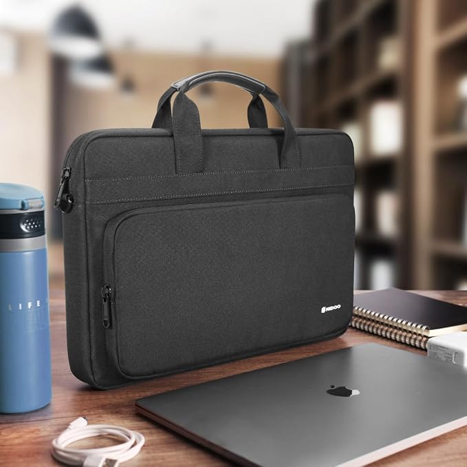 NIDOO 13 Inch Laptop Briefcase Shoulder Bag Sleeve - Image 5