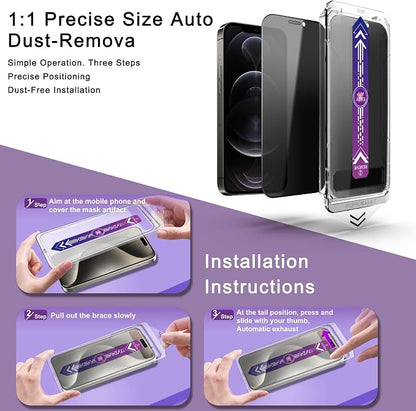 2 Pack Privacy Screen Protector - Image 3