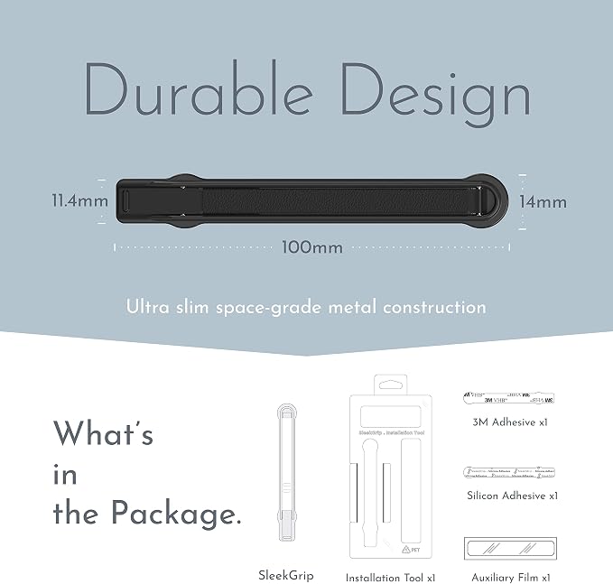 SleekGrip Premium: Swappable Phone Stand & Phone Grip - Image 5