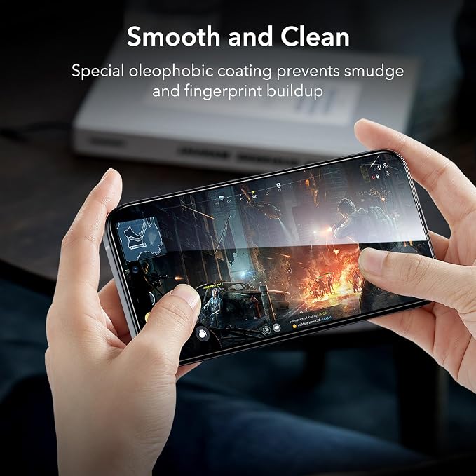ESR 3+2 Pack for iPhone 15 Plus Screen Protector, Full Coverage Ultra-tough - Image 8