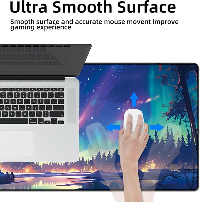 Galdas Gaming Mouse Pad XXL XL Large Long Extended Big Mousepad Non-Slip Rubber - Image 6