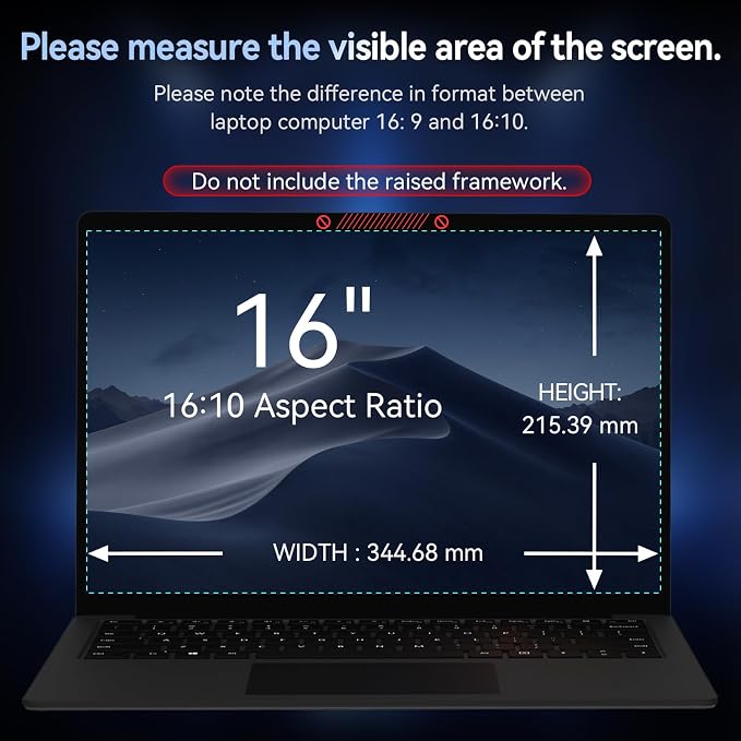 360° Laptop Privacy Screen 16 Inch - Image 7