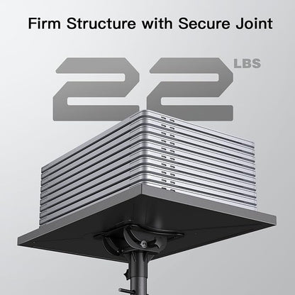 AMADA HOMEFURNISHING Height Adjustable Projector Tripod Stand - Image 3