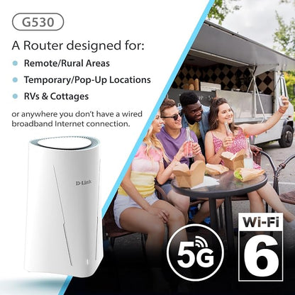 G530 5G NR AX3000 WiFi 6 Router - Image 3