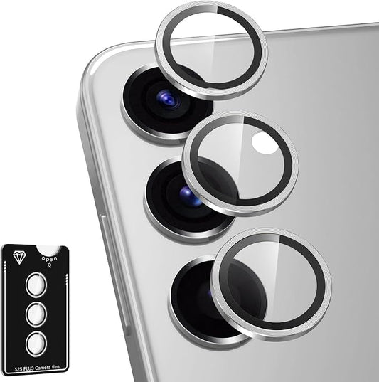 for Samsung Galaxy S25 Plus Camera Lens Protector, Individual Metal Ring by Btscase