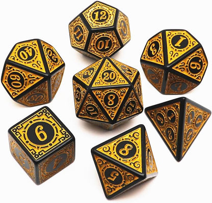 Polyhedral DND Dice Set, 5 Pack Dice Sets Fit - Image 5