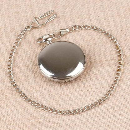 Men's Pocket Watch, Arabic Digital Dial Pocket Watches - Image 4
