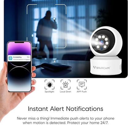 VSTARCAM WiFi Camera Indoor Wireless, 1080P - Image 5