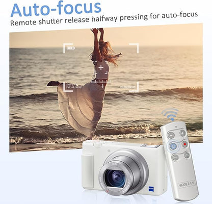 AODELAN Wireless Camera Remote Control, Shutter Release Compatible - Image 3
