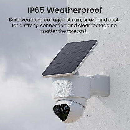 aosu T2 Ultra 4K Security Cameras Wireless Outdoor, TrueColor Night Vision - Image 9