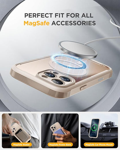 Miracase Magnetic for iPhone 16 Pro Case Full-Body Phone - Image 6