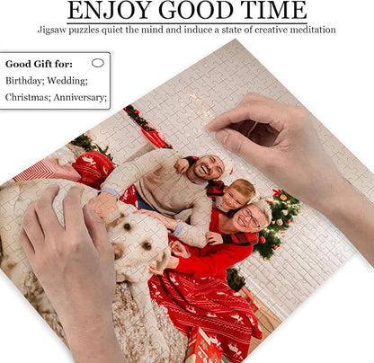 Custom Puzzle 120/200/300/500/1000/1500 Pieces, Personalized Puzzle from Your - Image 5