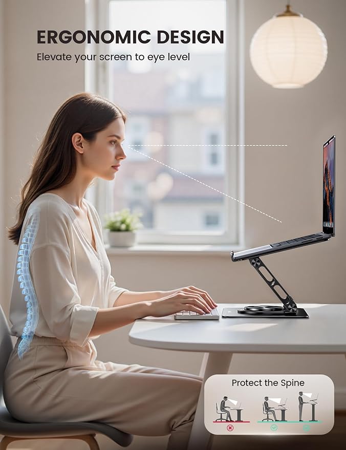 Lamicall Adjustable Laptop Stand - Image 3