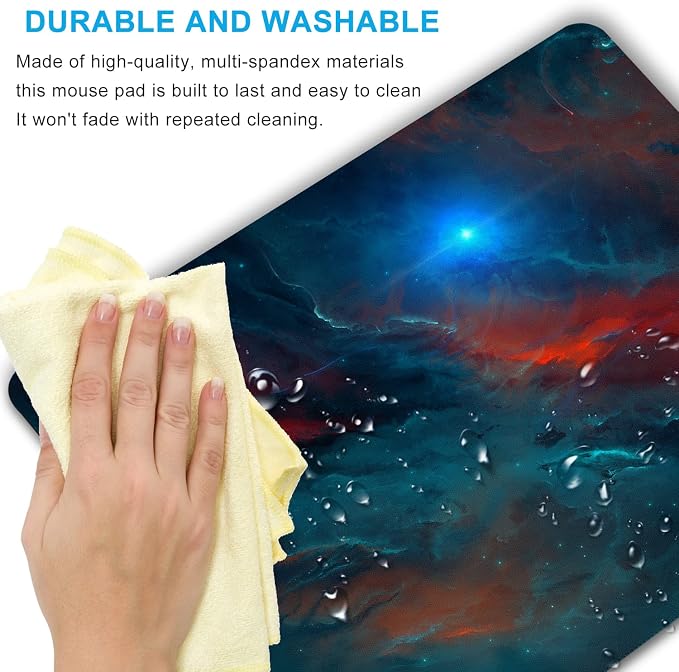 Galaxy Mouse Pad Personalized Design, Non-Slip Surface, Rubber Base, Small - Image 5