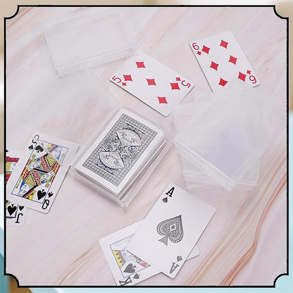 24 Pack Playing Card Case, Empty Deck Cases, Plastic Storage Box Deck Holder - Image 6