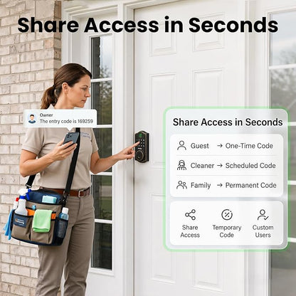 GHome Smart Fingerprint Door Lock - Image 5