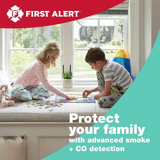 FIRST ALERT BRK SC7010B-3 Hardwired Smoke and Carbon Monoxide Detector - Image 3