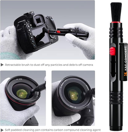 K&F CONCEPT 10-in-1 Camera Lens Cleaning Kit - Image 8