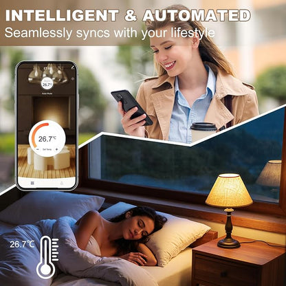 HEATIT Programmable Thermostat, WiFi Smart Thermostat - Image 5