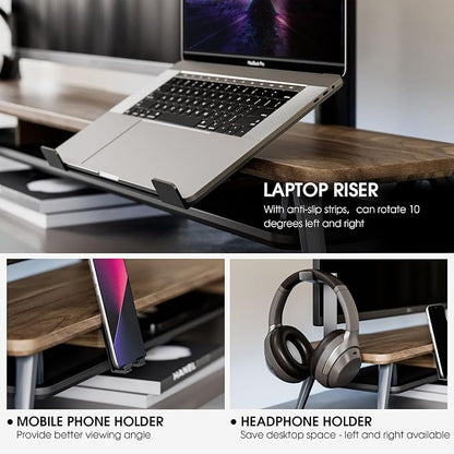 Fenge Dual Monitor Stand, Monitor Riser - Image 3