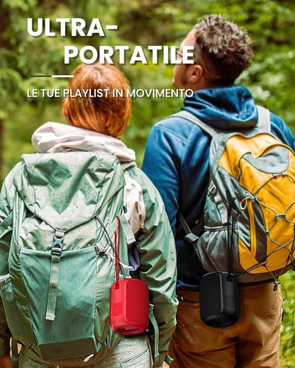 NOTABRICK Bluetooth Speaker, 15W Portable Speakers Bluetooth Wireless V5.0 - Image 4