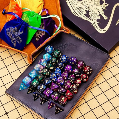 DND Dice Set 42 Pcs Polyhedral Dungeons and Dragons Rolling Dice - Image 8