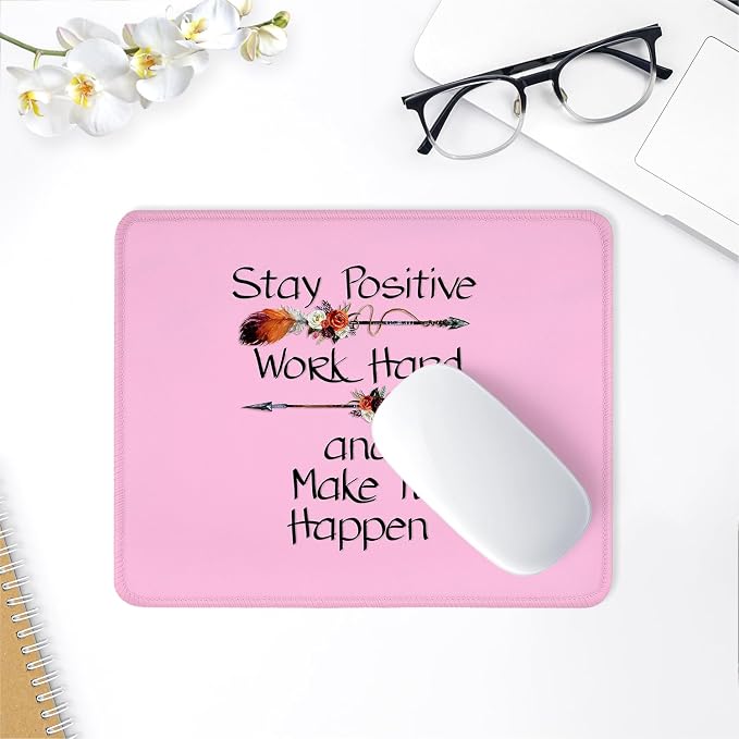 ITNRSIIET Mouse Pad with Stitched Edge Premium Textured Smooth Precise - Image 6