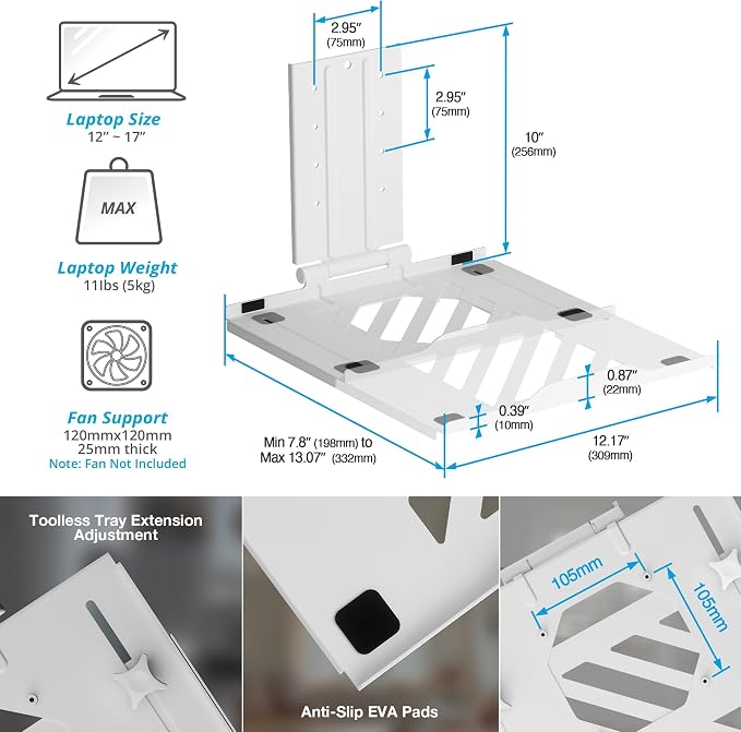 AVLT Dual 17”-38" Monitor Arm Desk Mount - Image 6