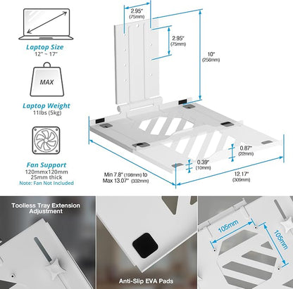 AVLT Dual 17”-38" Monitor Arm Desk Mount - Image 6