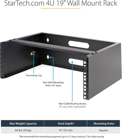 StarTech.com 4U Wall Mount Network Rack - Image 4