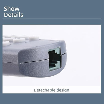 C019 Telephone Phone Line Network Cable Tester, RJ11 RJ45 Connector Tester - Image 4