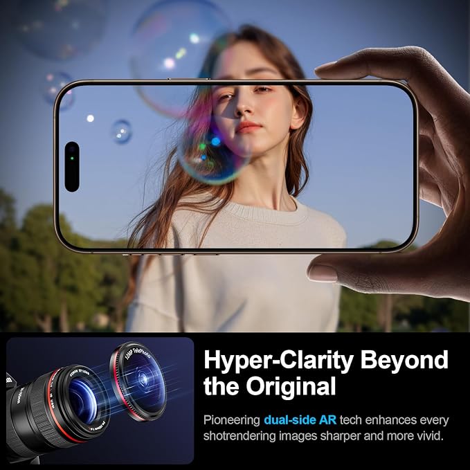 X-it 2 Pack Camera Lens Protector, Shatterproof Anti-Scratch Ultra HD - Image 3