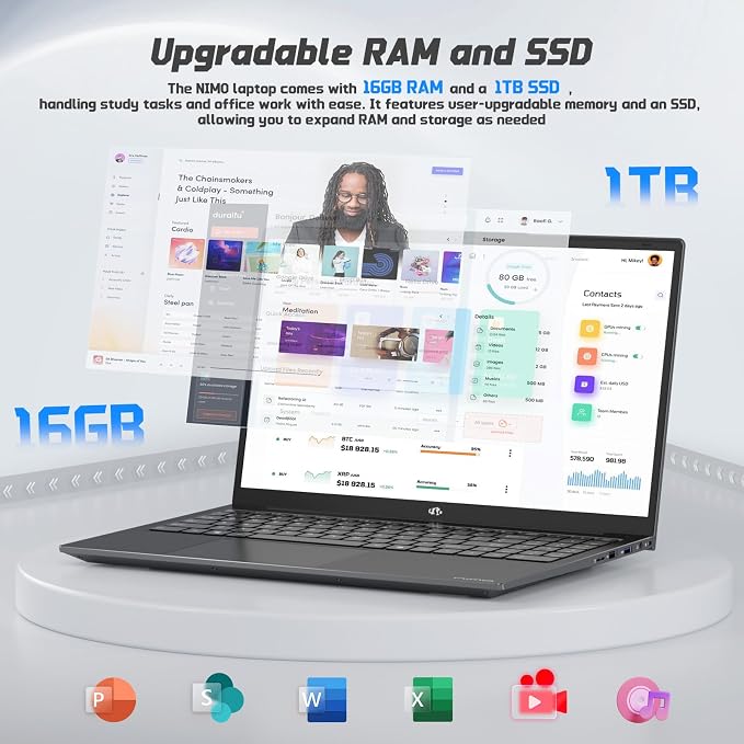 15.6" FHD IPS Student-Laptop Computer - Image 4