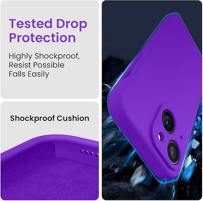FireNova Designed for iPhone 15 Plus Case, Silicone Case with, Soft - Image 4