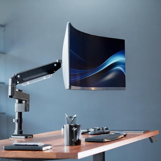 VIVO Premium Aluminum Tall Extended Monitor Arm - Image 2