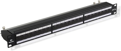 Cable Matters Rackmount or Wall Mount 24-Port Shielded RJ45 Patch Panel - Image 7