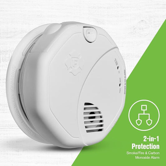 First Alert SMCO100 Battery-Operated Combination Smoke & Carbon Monoxide Alarm - Image 2