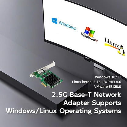 Dual PCIe X1 2.5GBase-T Network Adapter - Image 6