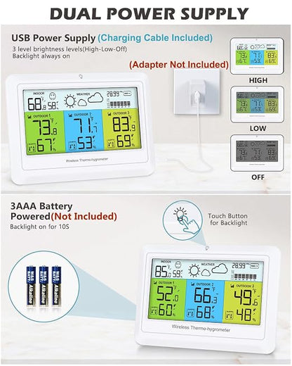 Weather Station Wireless Indoor Outdoor - Image 7