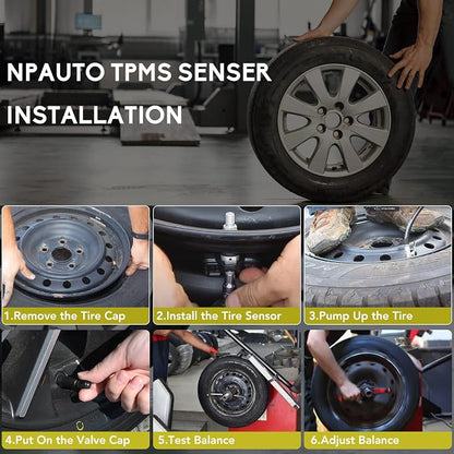 NPAUTO TPMS Sensor Fits for Smart Fortwo, Mercedes Benz C300 C350 C63/CL63 AMG - Image 6