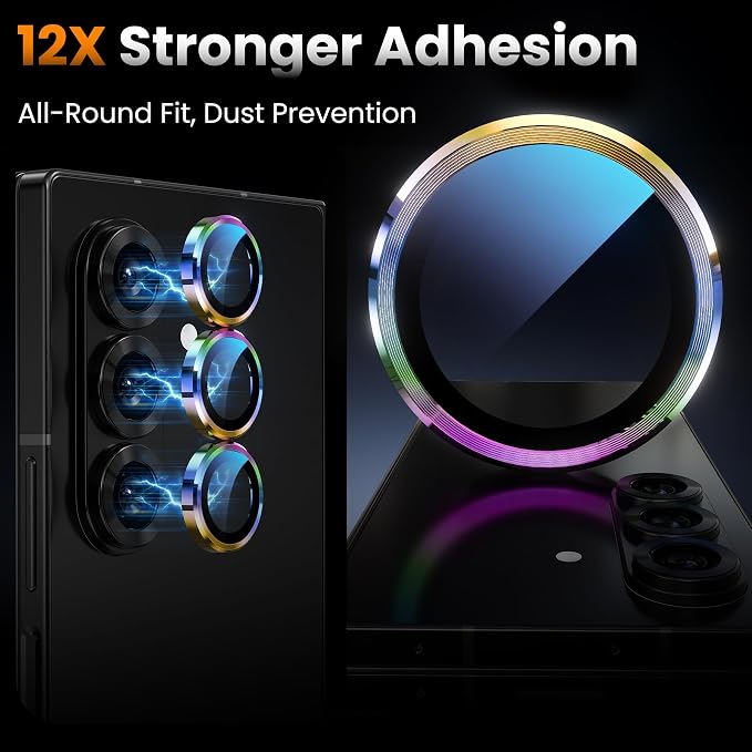 YWXTW for Samsung Galaxy Z Fold 7 Camera Lens Protector, Individual Anti - Image 4