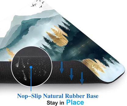 Aesthetics Misty Forest Mountain Mouse Pads - Image 4