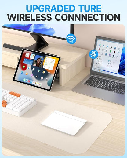Wireless Bluetooth Trackpad for Windows 10/11, Supports 3 Connection Modes - Image 7