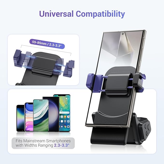 KIWIFOTOS Universal Phone Camera Grip Phone Tripod Mount - Image 4