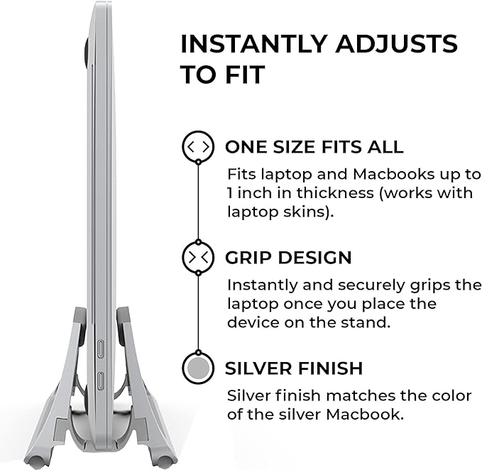 HumanCentric Vertical Laptop Stand - Image 4