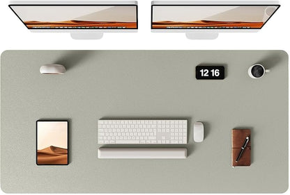 YSAGi Leather Desk Protector, Office Mat, Large Mouse Mat, Non-Slip PU Leather by YSAGi
