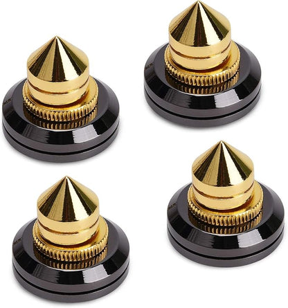 Facmogu 4PCS Golden Speaker Isolation Spikes - Image 3