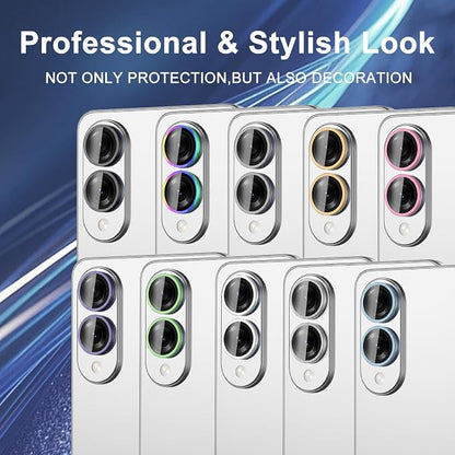 for Samsung Galaxy S25 Edge Camera Lens Protector, Individual Metal Ring - Image 9