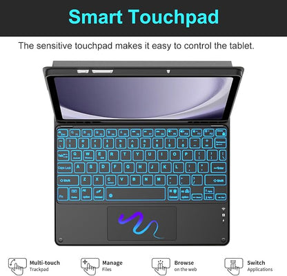 Backlit Touchpad Keyboard Case for Samsung Galaxy Tab A9 Plus 5G 11 Inch 2023 - Image 2