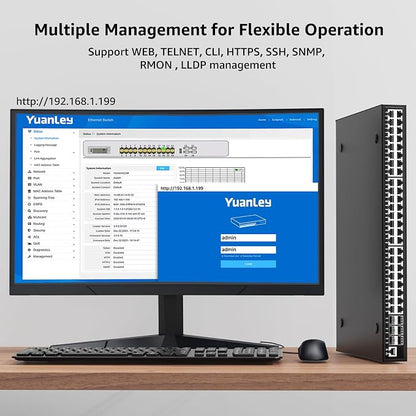 48 Port Gigabit Managed Network Switch - Image 6